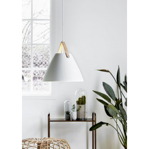 Strap 36 white scandinavian pendant lamp DFTP