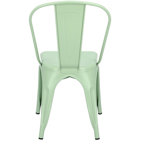 Paris insp. Tolix mint metal chair D2.Design