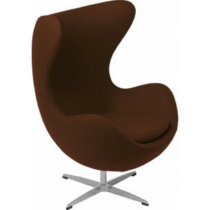 Jajo Chair Cashmere brown swivel armchair D2.Design