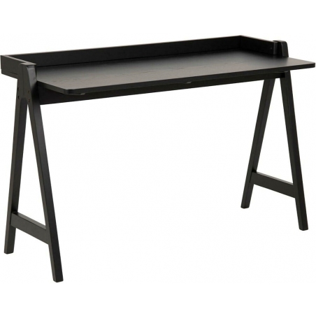 Miso 126 black wooden industrial desk Actona