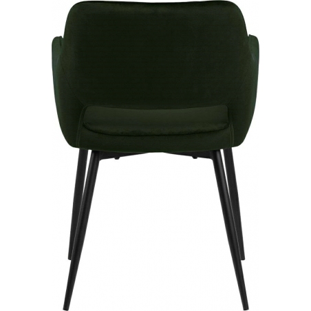 Ranja olive upholstered chair with armrests Actona