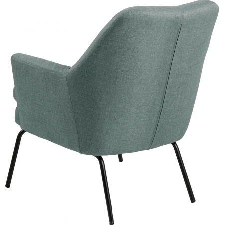 Chisa olive upholstered armchair Actona