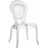 Queen transparent chair Intesi
