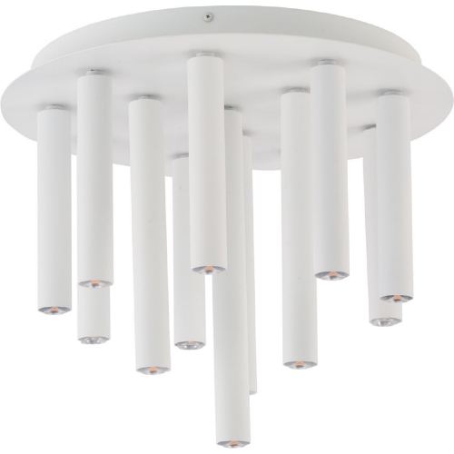 Stalagmite tubes 34 white round ceiling lamp Nowodvorski