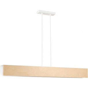 Carlo 96 plywood&amp;white plywood beam pendant lamp Emibig