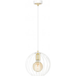 Albio 23 white wire ball pendant lamp Emibig