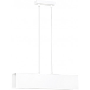 Gentor 48 white scandinavian linear pendant lamp Emibig