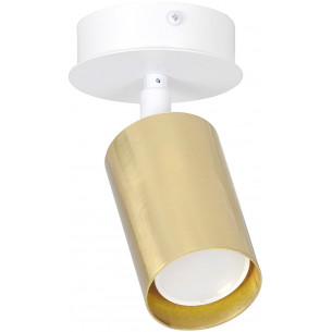 Zen black&amp;gold ceiling spotlight Emibig