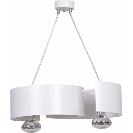 Vixon 44 white modern pendant lamp with 2 lights Emibig