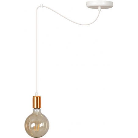 Spark white&amp;copper "spider" pendant lamp Emibig