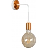 Spark white&amp;copper hanging wall lamp Emibig