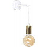 Vesio white&amp;gold glamour hanging wall lamp Emibig