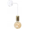 Vesio white&amp;gold glamour hanging wall lamp Emibig