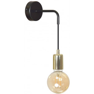 Vesio black&amp;gold hanging wall lamp Emibig