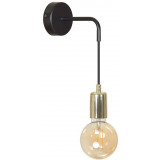 Vesio black&amp;gold hanging wall lamp Emibig