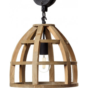 Matrix 34 old wood&amp;black wooden pendant lamp Brilliant 2
