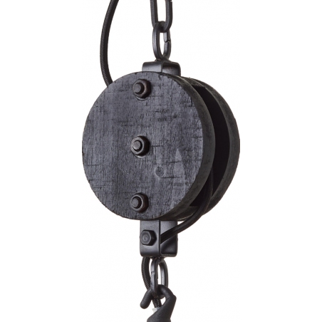 Matrix 47 old wood&amp;black wooden pendant lamp Brilliant