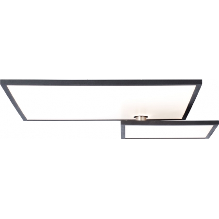 Stylowy Plafon kwadratowy Bility LED 62 Czarny Brilliant do kuchni i przedpokoju i sypialni.
