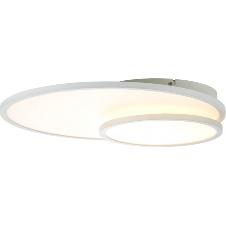 Stylowy Plafon okrągły regulowany Bility LED 60 Biały Brilliant do kuchni i przedpokoju i sypialni.
