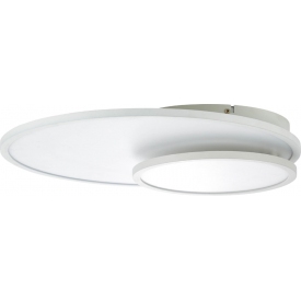 Stylowy Plafon okrągły regulowany Bility LED 60 Biały Brilliant do kuchni i przedpokoju i sypialni.
