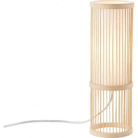 Nori 12 natrual&amp;white bamboo table lamp Brilliant