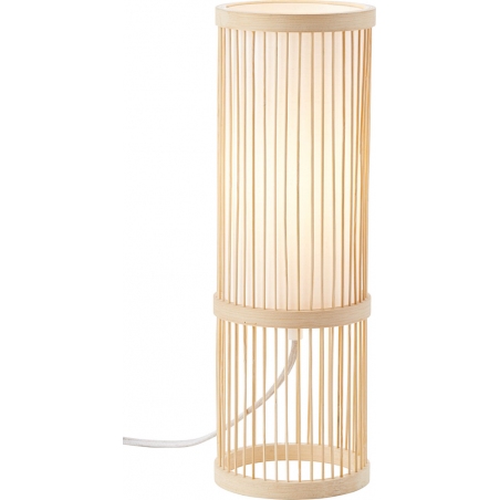 Nori 12 natrual&amp;white bamboo table lamp Brilliant