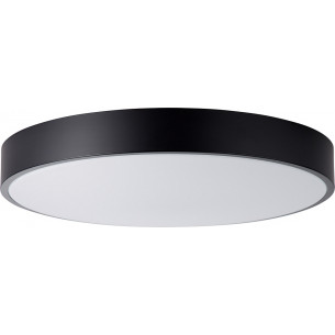 Slimline LED 49 white&amp;black round ceiling lamp with remote control Brilliant