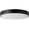 Slimline LED 49 white&amp;black round ceiling lamp with remote control Brilliant