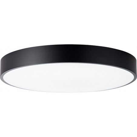 Slimline LED 49 white&amp;black round ceiling lamp with remote control Brilliant