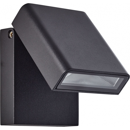 Elewacyjny Kinkiet zewnętrzny Toya LED Czarny Brilliant na taras i nad drzwi.