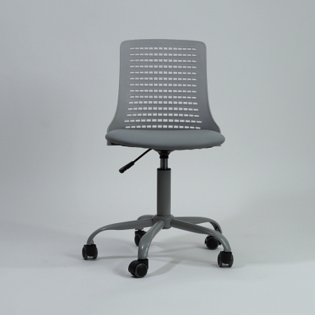 Pure grey youth office chair Halmar