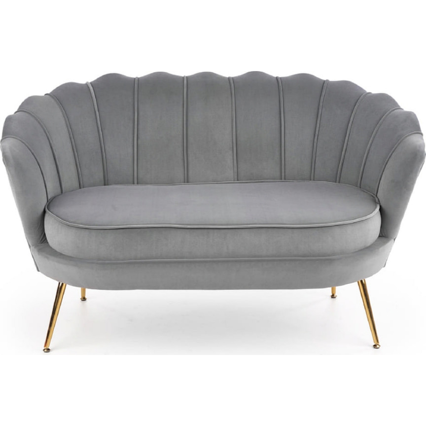 Grey shell sofa discount