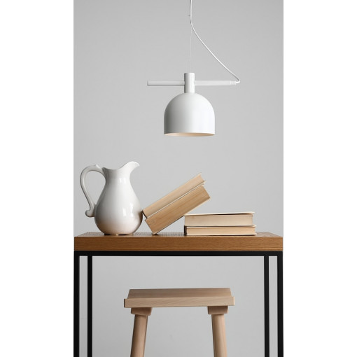 Beryl 25 white scandinavian pendant lamp Aldex