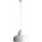 Como 30 white scandinavian pendant lamp Aldex