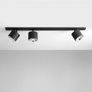 Bot 100 black ceiling spotlight with 3 lights Aldex