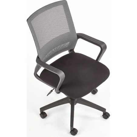 Mauro black mesh office chair Halmar