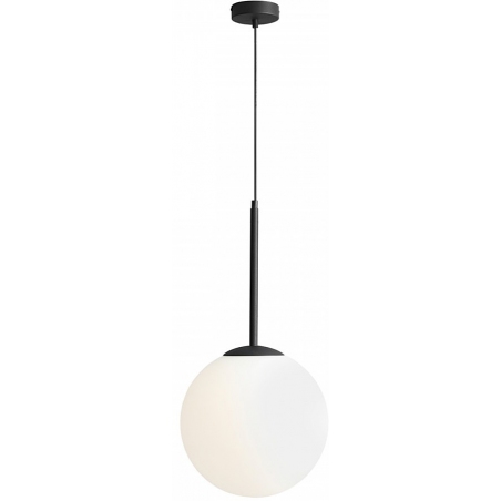 Bosso 30 white&amp;black glass ball pendant lamp Aldex