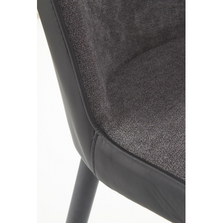K368 grey upholstered chair Halmar