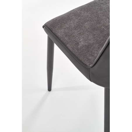 K368 grey upholstered chair Halmar