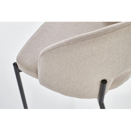 K373 beige upholstered chair Halmar