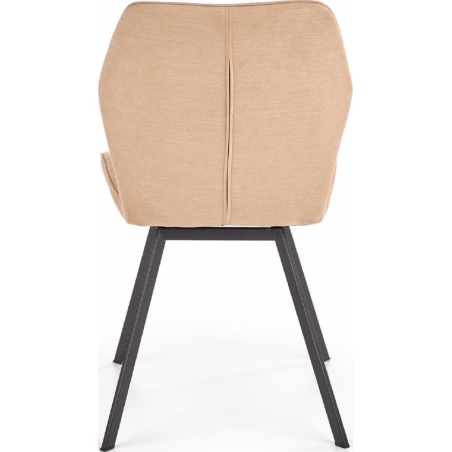 K360 beige quilted upholstered chair Halmar