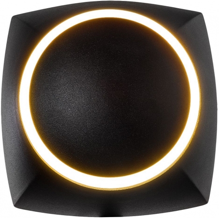 Stylowy Kinkiet regulowany nowoczesny Nikko LED czarny Auhilon do sypialni i salonu.