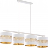 Tago 95 white&amp;gold mesh pendant lamp with shades Tk Lighting