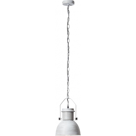 Lampa wisząca industrialna Salford 23 betonowa szara Brilliant do salonu, kuchni i sypialni.