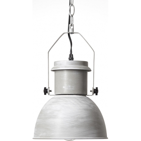 Lampa wisząca industrialna Salford 23 betonowa szara Brilliant do salonu, kuchni i sypialni.