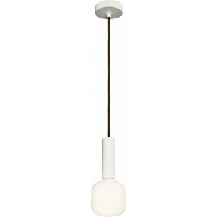 Stylowa Lampa wisząca "żarówka" Matuba Bright White LoftLight do sypialni, kuchni i salonu.