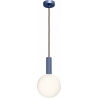 Matuba Blue Indigo "bulb" pendant lamp LoftLight