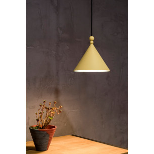 Konko 30 yellow cone pendant lamp LoftLight