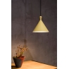 Designerska Lampa wisząca stożek Konko 30 LofLight Żółta LoftLight do salonu i sypialni.