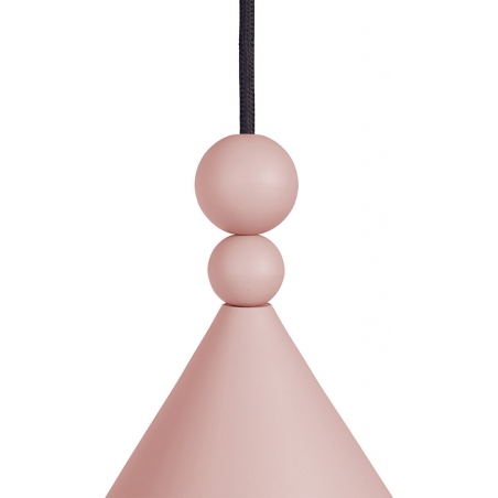 Designerska Lampa wisząca stożek Konko 30 LofLight Różowa LoftLight do salonu i sypialni.